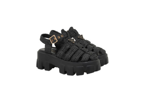 RENATO GARINI (U403R60937A5)-BLACK CROCHET