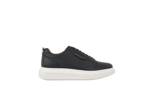 RENATO GARINI-MARCELLO-9-028 (U57009283574)-BLACK-BLACK KNIT-WHITE OUTSOLE - Image 2