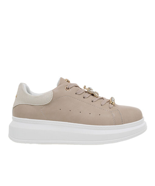 Alternative view of SEVEN (U119R123205F)-BEIGE-GOLD BUTTERFLIES