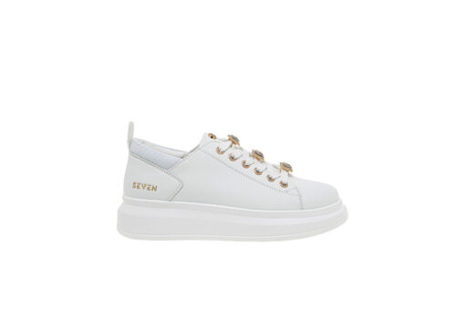 SEVEN (U119R22523F8)-WHITE RECTANGULAR LT GOLD - Image 2