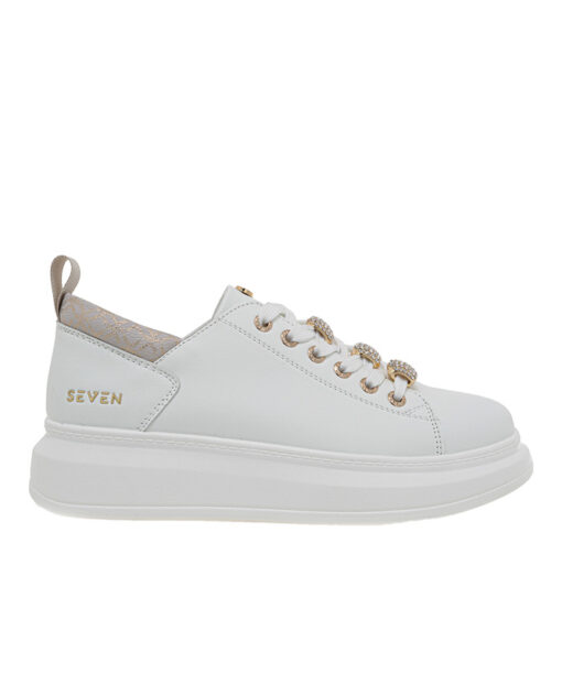 Alternative view of SEVEN (U119R235208E)-WHITE-BEIGE
