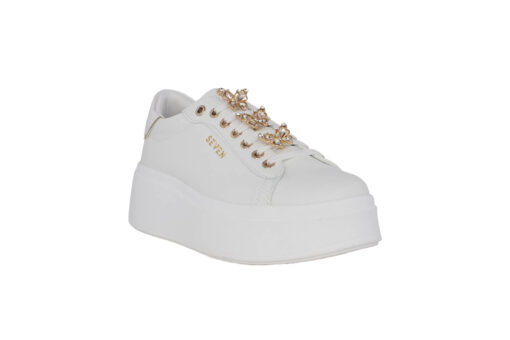 SEVEN (U119R767339I)-WHITE-WHITE CROCO PAT LT