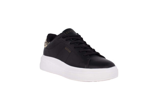 SEVEN (U189S1613019)-BLACK-LEOPARD CANVAS