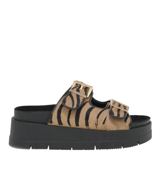 Alternative view of SEVEN (U419A82831E9)-BLACK BEIGE-ZEBRA PONY
