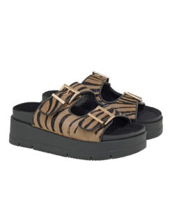 SEVEN (U419A82831E9)-BLACK BEIGE-ZEBRA PONY