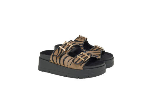 SEVEN (U419A82831E9)-BLACK BEIGE-ZEBRA PONY