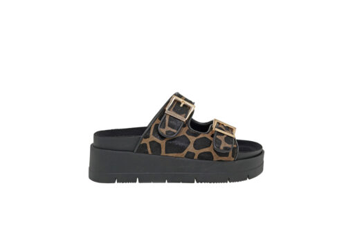 SEVEN (U419A82838C6)-BLACK TAUPE GIRAFFE PONY - Image 2