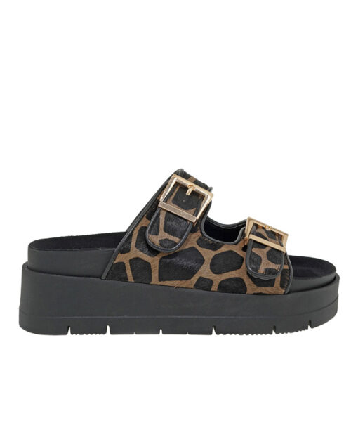 Alternative view of SEVEN (U419A82838C6)-BLACK TAUPE GIRAFFE PONY