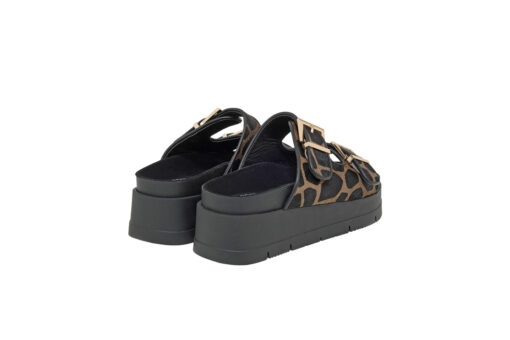 SEVEN (U419A82838C6)-BLACK TAUPE GIRAFFE PONY - Image 3