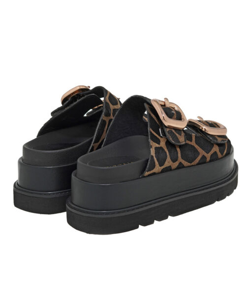 Alternative view of SEVEN (U419A83148C6)-BLACK TAUPE GIRAFFE PONY