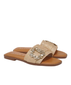 SEVEN (U421A277199Z)-LT GOLD RAFFIA