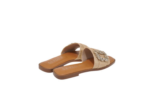 SEVEN (U421A277199Z)-LT GOLD RAFFIA - Image 2