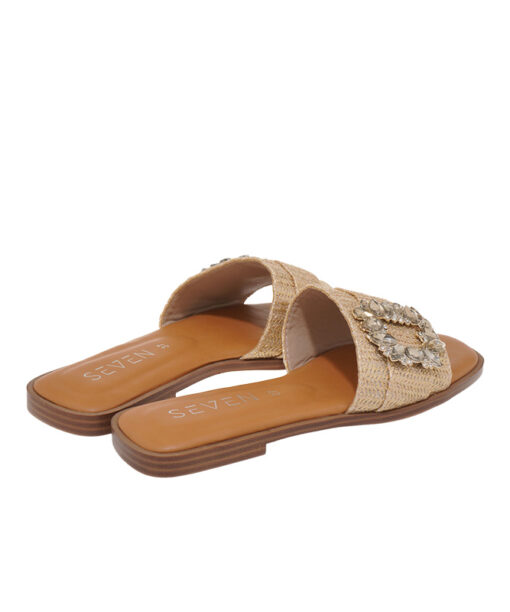 Alternative view of SEVEN (U421A277199Z)-LT GOLD RAFFIA