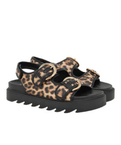 SEVEN (U427A946278G)-LEOPAR-BLACK