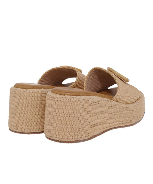 Alternative view of SEVEN (U439W2555284)-BEIGE RAFFIA