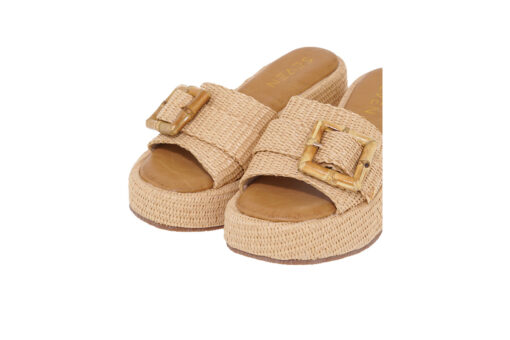 SEVEN (U439W2585284)-BEIGE RAFFIA - Image 3