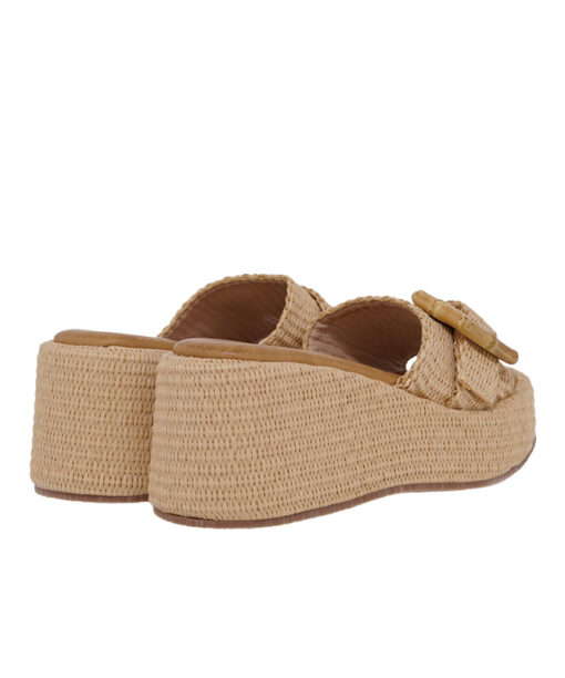Alternative view of SEVEN (U439W2585284)-BEIGE RAFFIA
