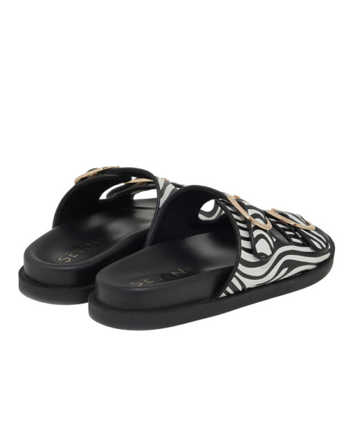 Alternative view of SEVEN (U460J0501K13)-BLACK-WHITE ZEBRA