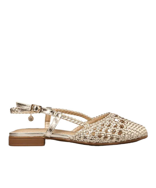 Alternative view of ENVIE SHOES-SLINGBACK BALLET FLATS (E96-21521-59)-GOLD