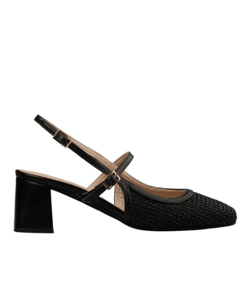 Alternative view of ENVIE SHOES-SLINGBACK PUMPS (E02-21753-34)-BLACK