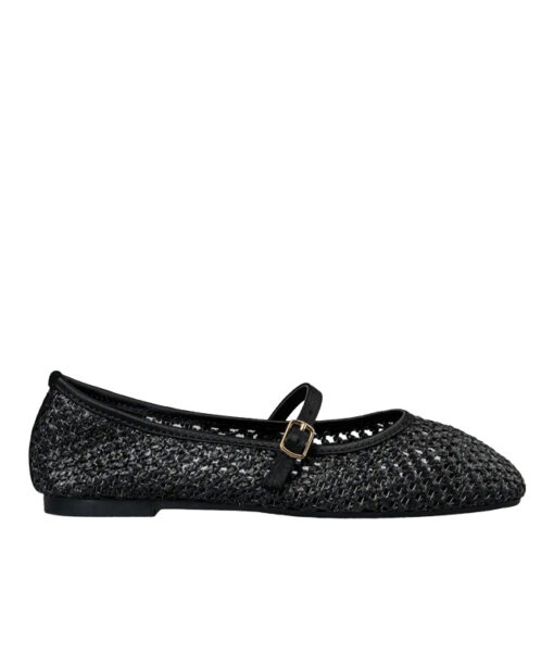 Alternative view of ENVIE-BALLET FLATS (E84-21229-34)-BLACK