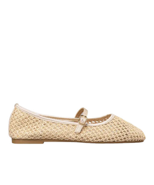 Alternative view of ENVIE-BALLET FLATS (E84-21229-36)-BEIGE