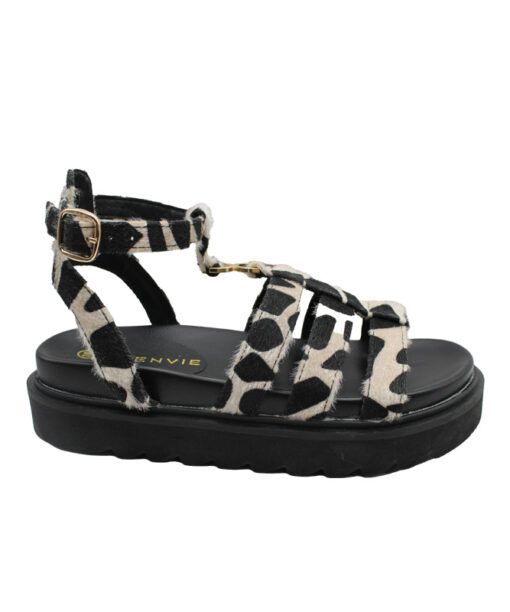 Alternative view of ENVIE SHOES-FLATFORM SANDALS (E32-21435-97)-LEOPAR