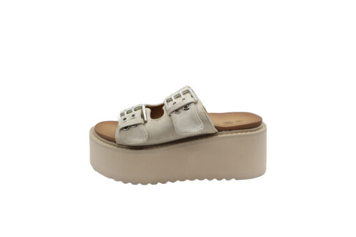 ENVIE-FLATFORM SANDALS (E42-21174-36)-BEIGE - Image 2
