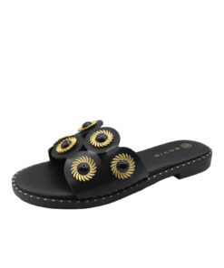ENVIE SHOES-FLAT SANDALS (E96-21346-34)-BLACK