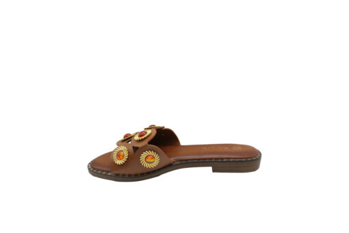 ENVIE SHOES-FLAT SANDALS (E96-21346-26)-CAMEL - Image 3
