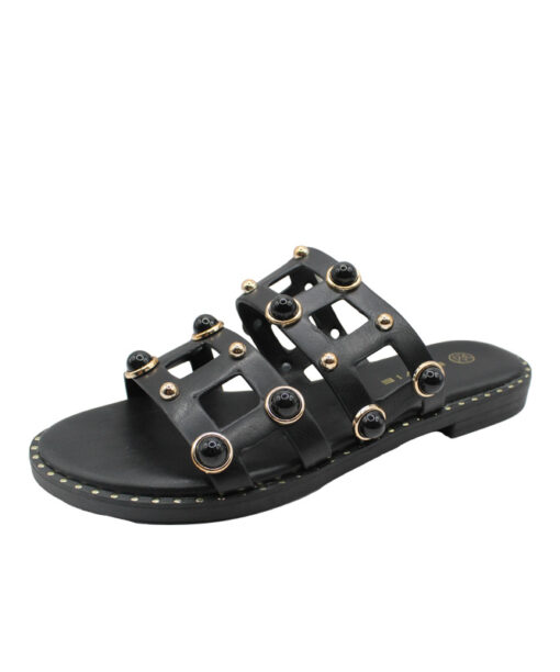 ENVIE SHOES-FLAT SANDALS (E96-21353-34)-BLACK