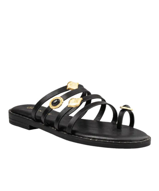 ENVIE SHOES-FLAT SANDALS (E96-21402-34)-BLACK
