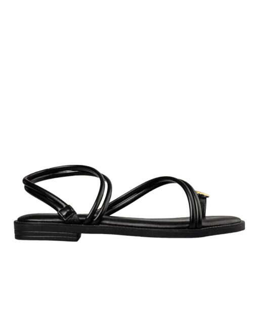 Alternative view of ENVIE-FLAT SANDALS (E96-21400-34)-BLACK