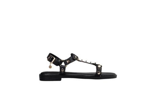 ENVIE-FLAT SANDALS (E96-21403-34)-BLACK - Image 2