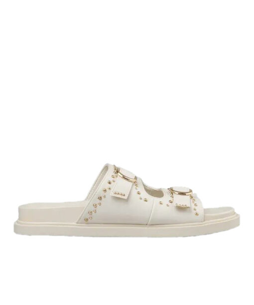 Alternative view of ENVIE-FLATFORM SANDALS (E22-21216-10)-OFF WHITE