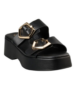 ENVIE-FLATFORM SANDALS (E84-21259-34)-BLACK