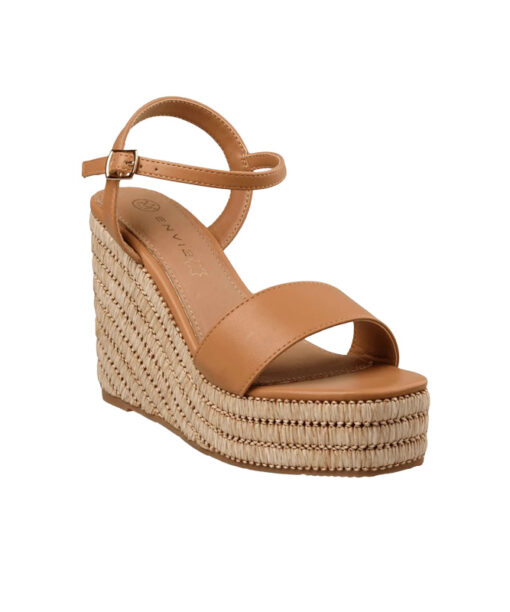 ENVIE-PLATFORM SANDALS (E33-21200-26)-CAMEL