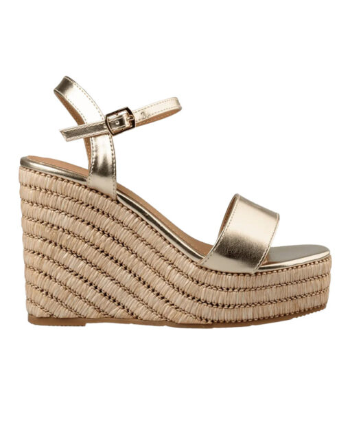 Alternative view of ENVIE-PLATFORM SANDALS (E33-21200-59)-GOLD