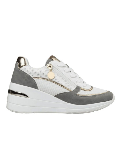 Alternative view of ENVIE-PLATFORM SNEAKERS (E15-21528-23)-GREY