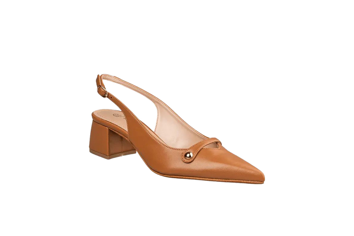 ENVIE-POINTY SLINGBACK PUMPS (E02-21741-26)-CAMEL