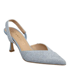 ENVIE-RAFFIA-EFFECT SLINGBACK (E02-21738-38)-BLUE