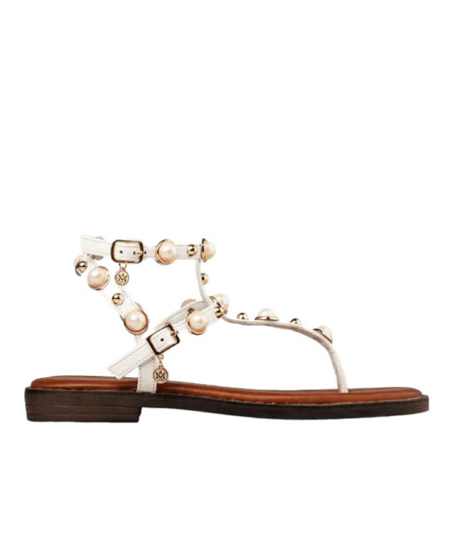 Alternative view of ENVIE SHOES-FLAT SANDALS (E96-21354-33)-WHITE