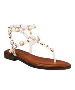 ENVIE SHOES-FLAT SANDALS (E96-21354-33)-WHITE