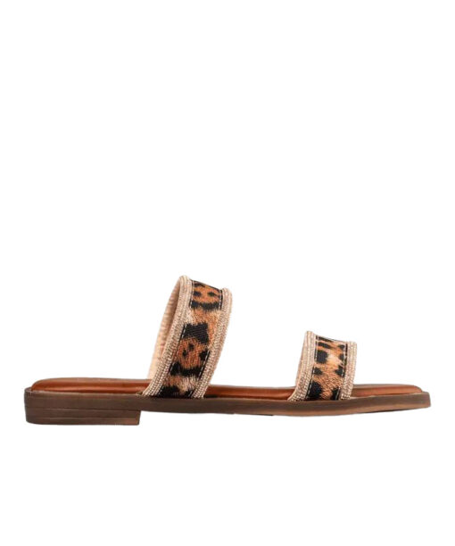 Alternative view of ENVIE SHOES-FLAT SANDALS (E96-21371-97)-LEOPAR