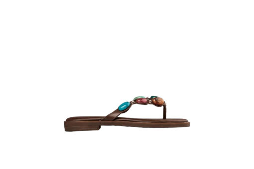 ENVIE SHOES-FLAT SANDALS (E96-21405-28)-BROWN - Image 3