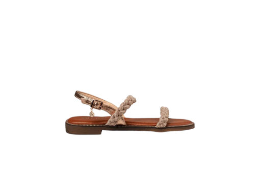 ENVIE SHOES-FLAT SANDALS (E96-21416-13)-ROSE GOLD - Image 2