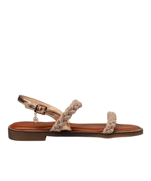 Alternative view of ENVIE SHOES-FLAT SANDALS (E96-21416-13)-ROSE GOLD