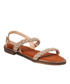 ENVIE SHOES-FLAT SANDALS (E96-21416-13)-ROSE GOLD