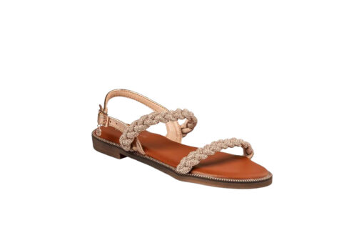 ENVIE SHOES-FLAT SANDALS (E96-21416-13)-ROSE GOLD