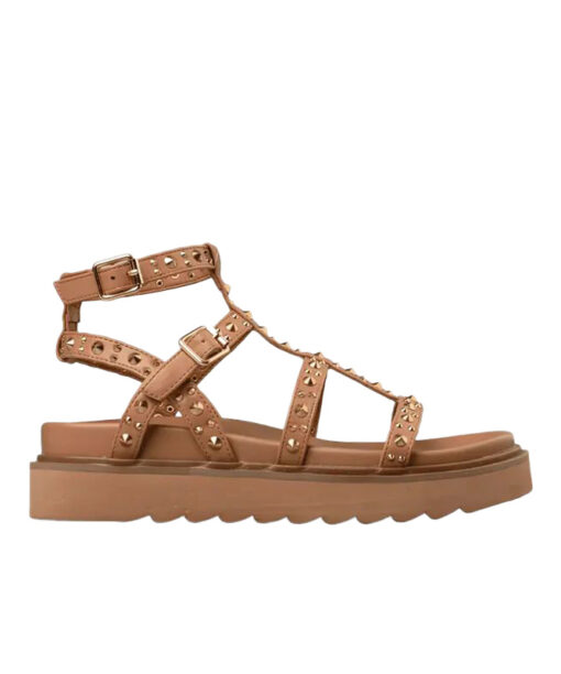 Alternative view of ENVIE SHOES-FLATFORM SANDALS (E32-21088-26)-CAMEL